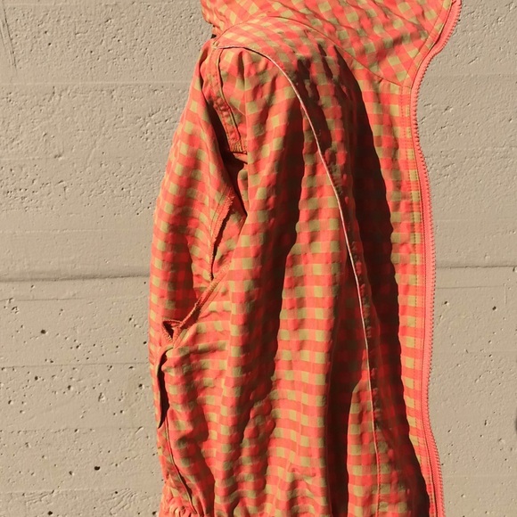 Mycra Pac One Checkered Gingham Drawstring Jacket - Picture 11 of 12